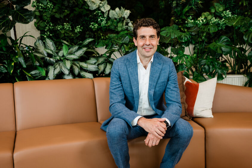 Nick Haines, CEO of Bromley Companies, at Midtown Tampa