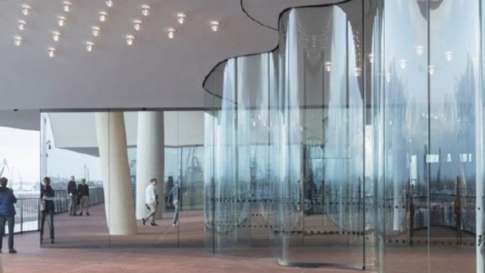 Architectural rendering of the planned Morean Art Center and Chihuly Collection expansion in downtown St. Petersburg.