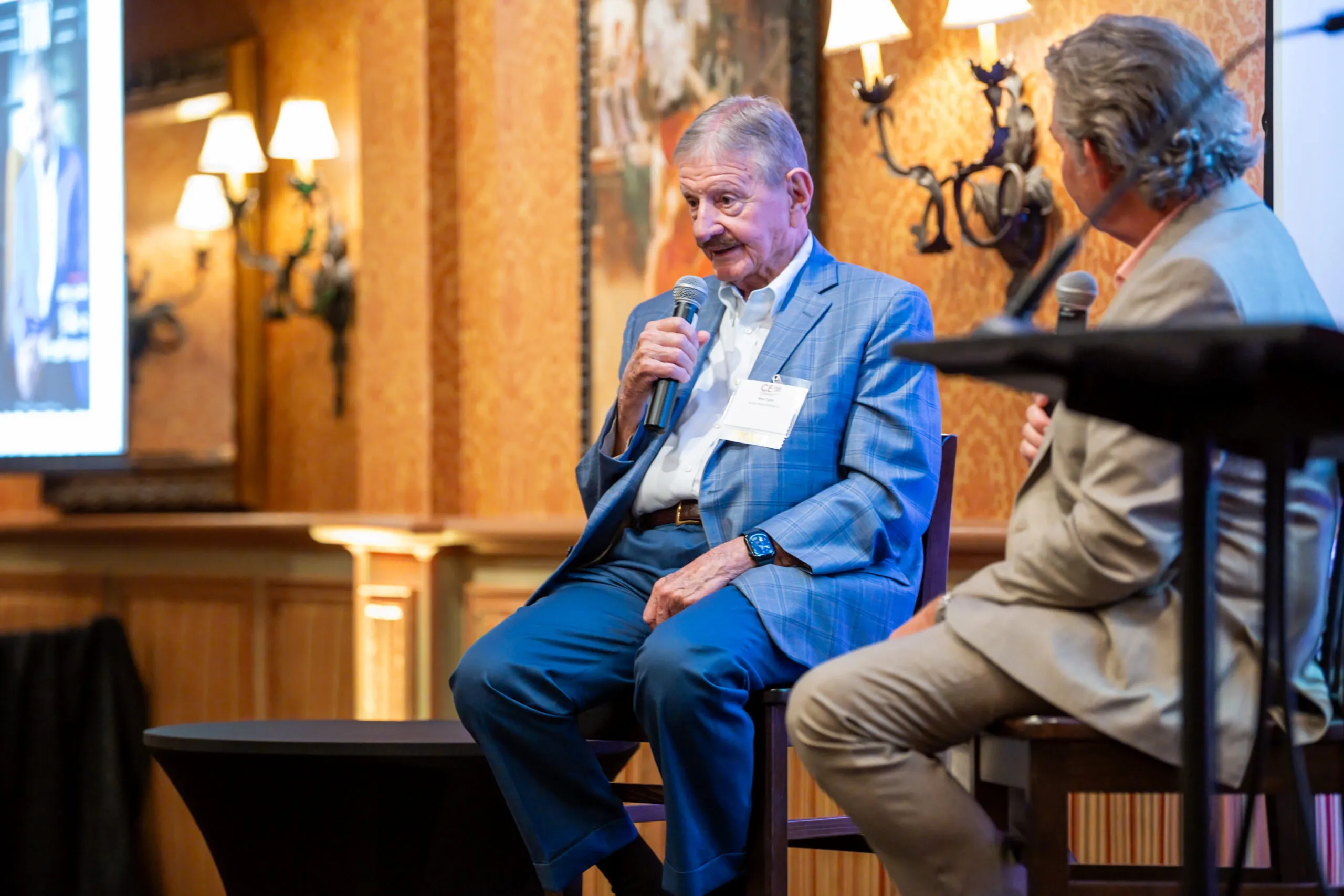 Bob Clark at TBBW Magazine’s CEO Connect at the Columbia Restaurant