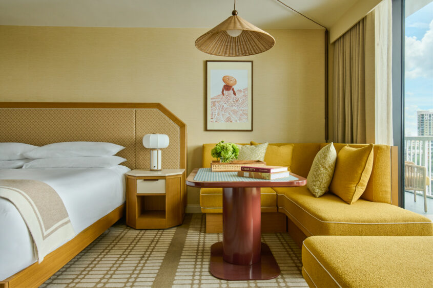Hotel Cala guest rooms and suites at the new resort along Tampa’s Riverwalk