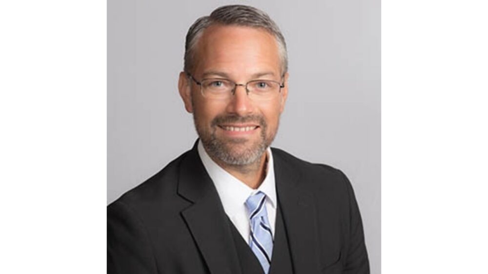 Jeff Crabtree, Bank of America's new Sarasota-Manatee market president, in a professional headshot.